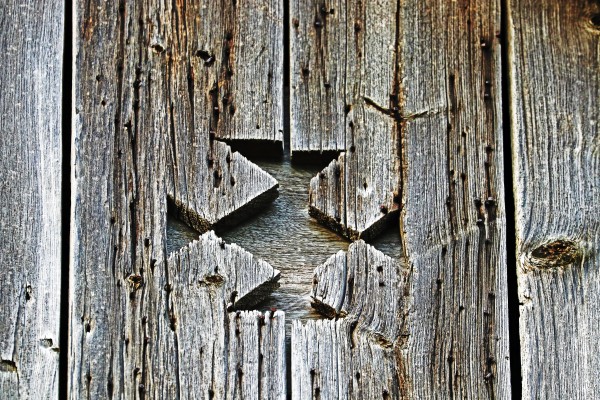 Rustic Celtic Cross  I by Deb Oppermann
